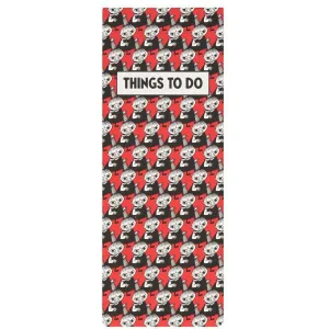 Moomin Pop Art TO-DO Pad Red - Anglo-Nordic