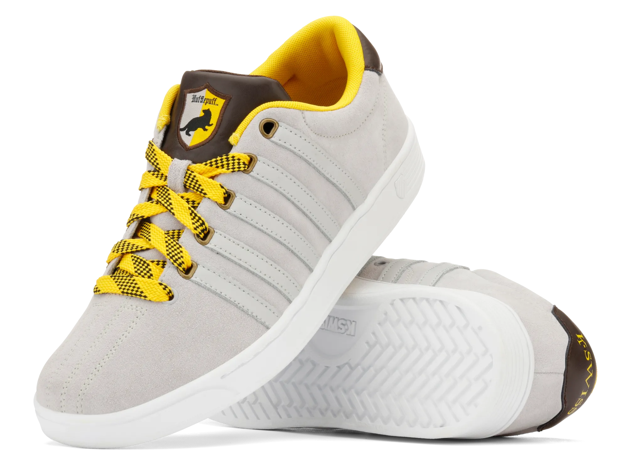 06769-006-M | MENS HARRY POTTER X K-SWISS - COURT PRO II | HUFFLEPUFF