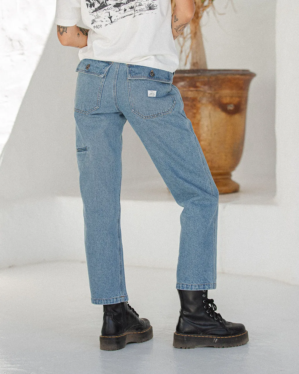 304 Service Fatigue Pants - Denim