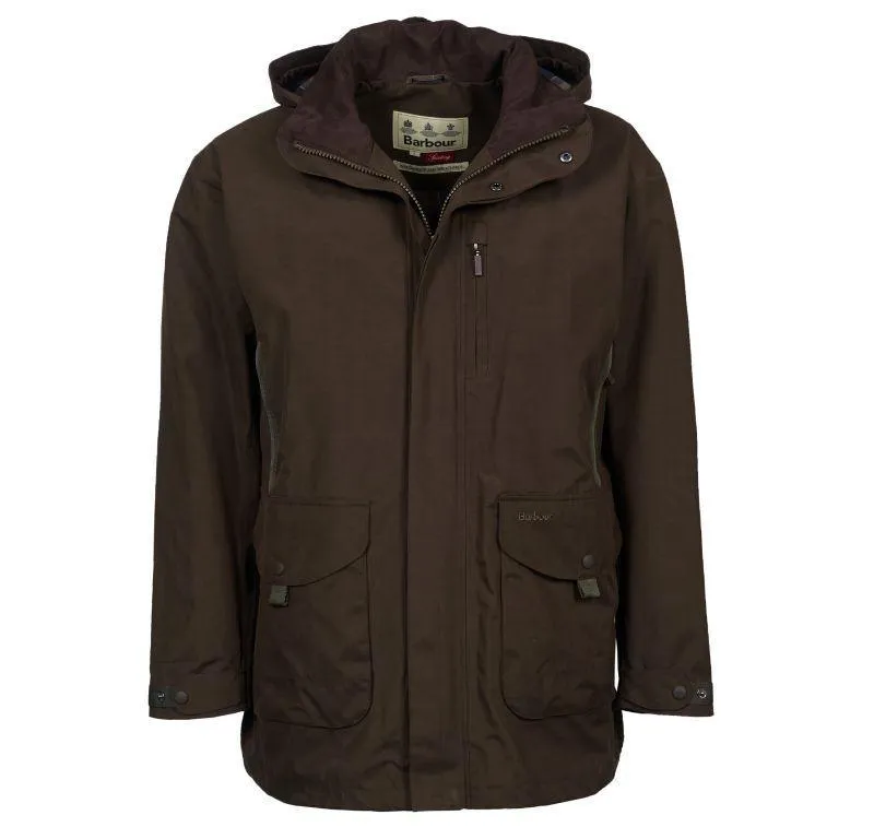 Barbour Gosforth Mens Waterproof Jacket - Dark Olive