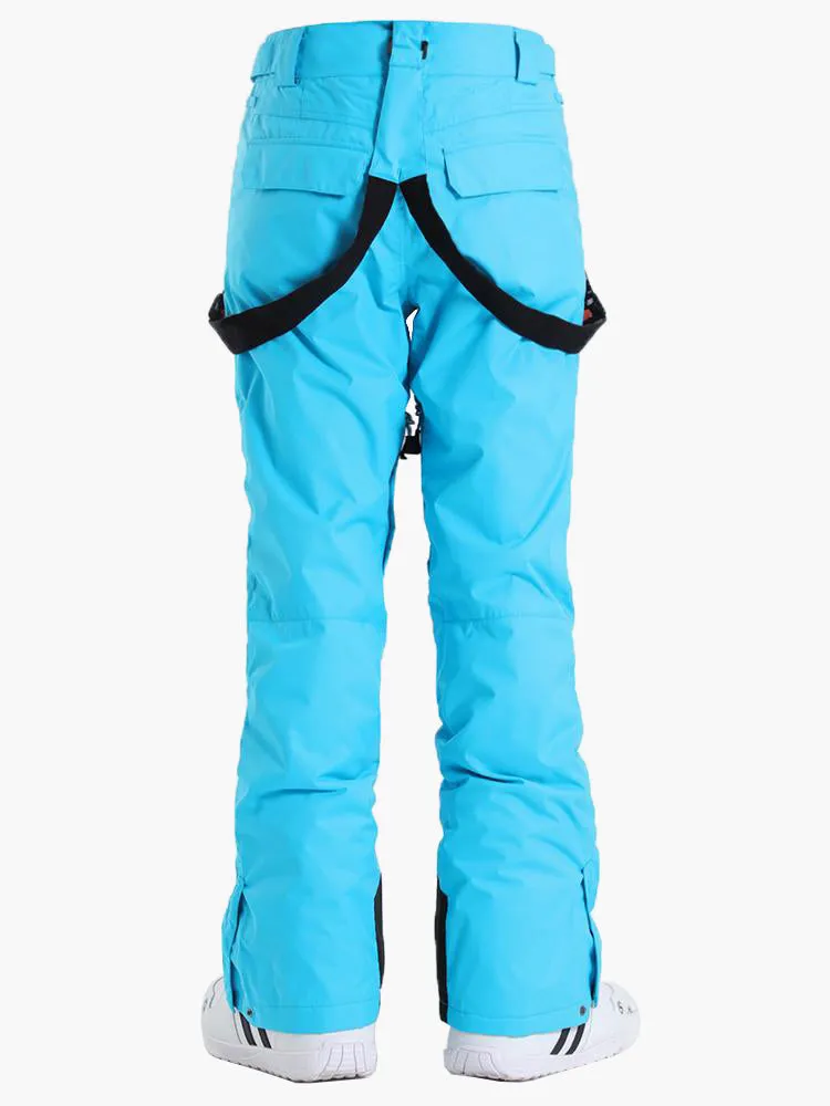 Cambridge Blue High Waterproof Windproof Women's Snowboarding/Ski Pants