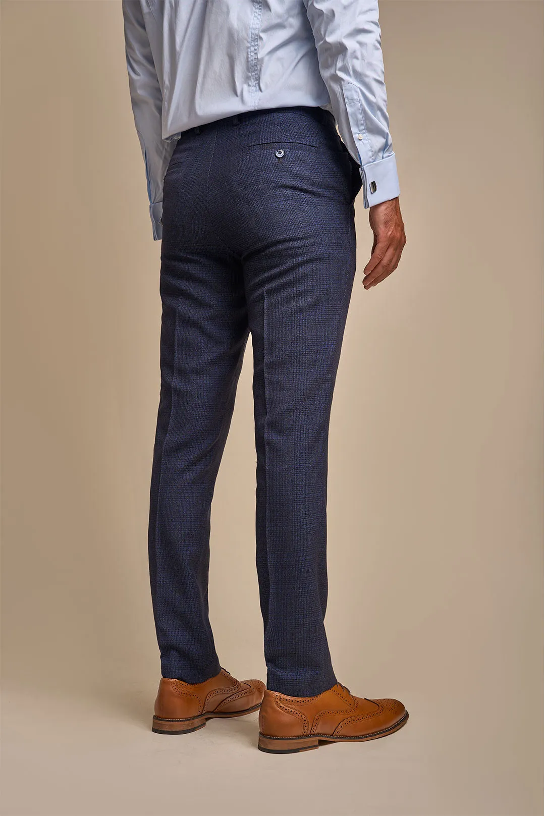 Caridi Navy Trousers