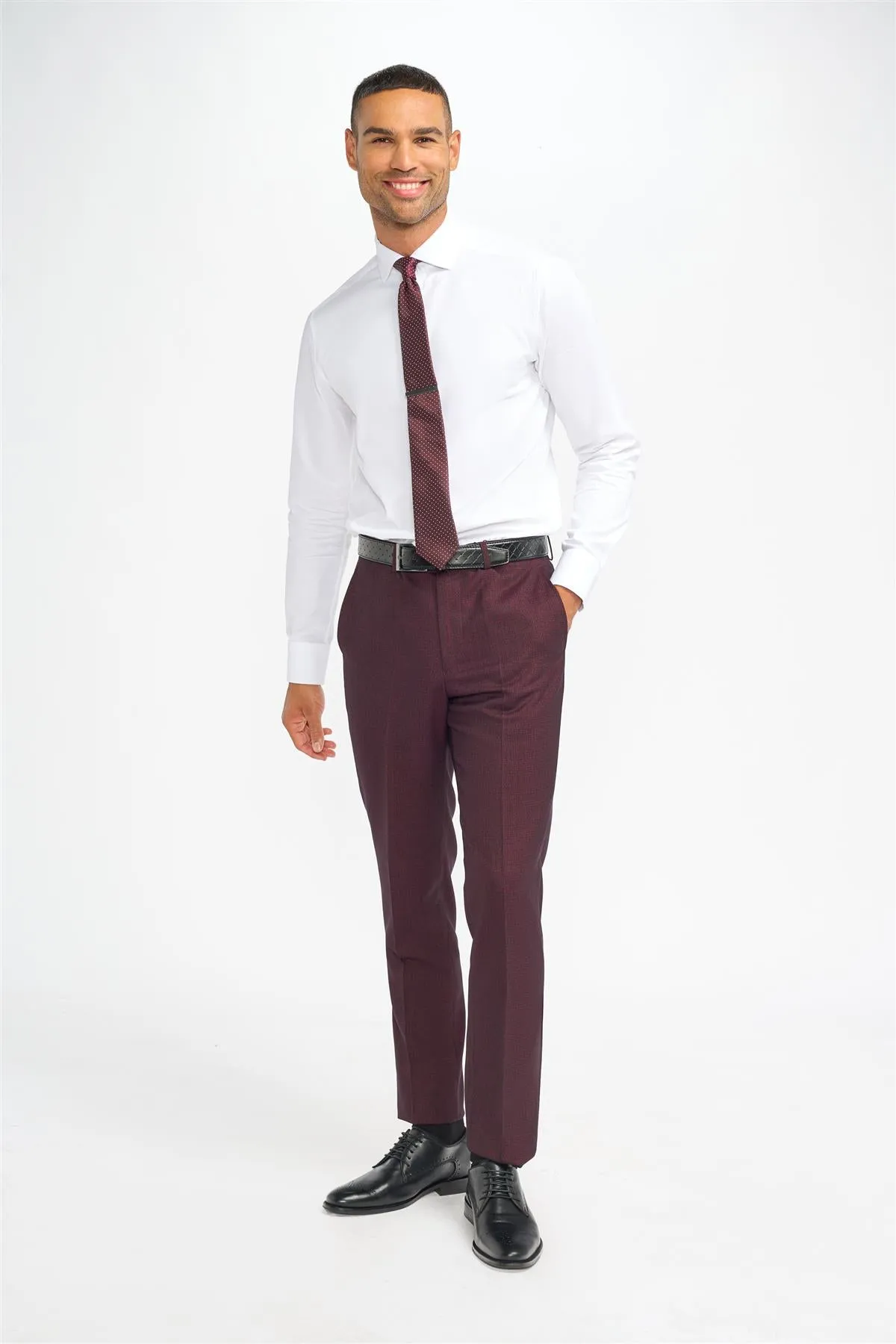 Caridi Wine Trouser