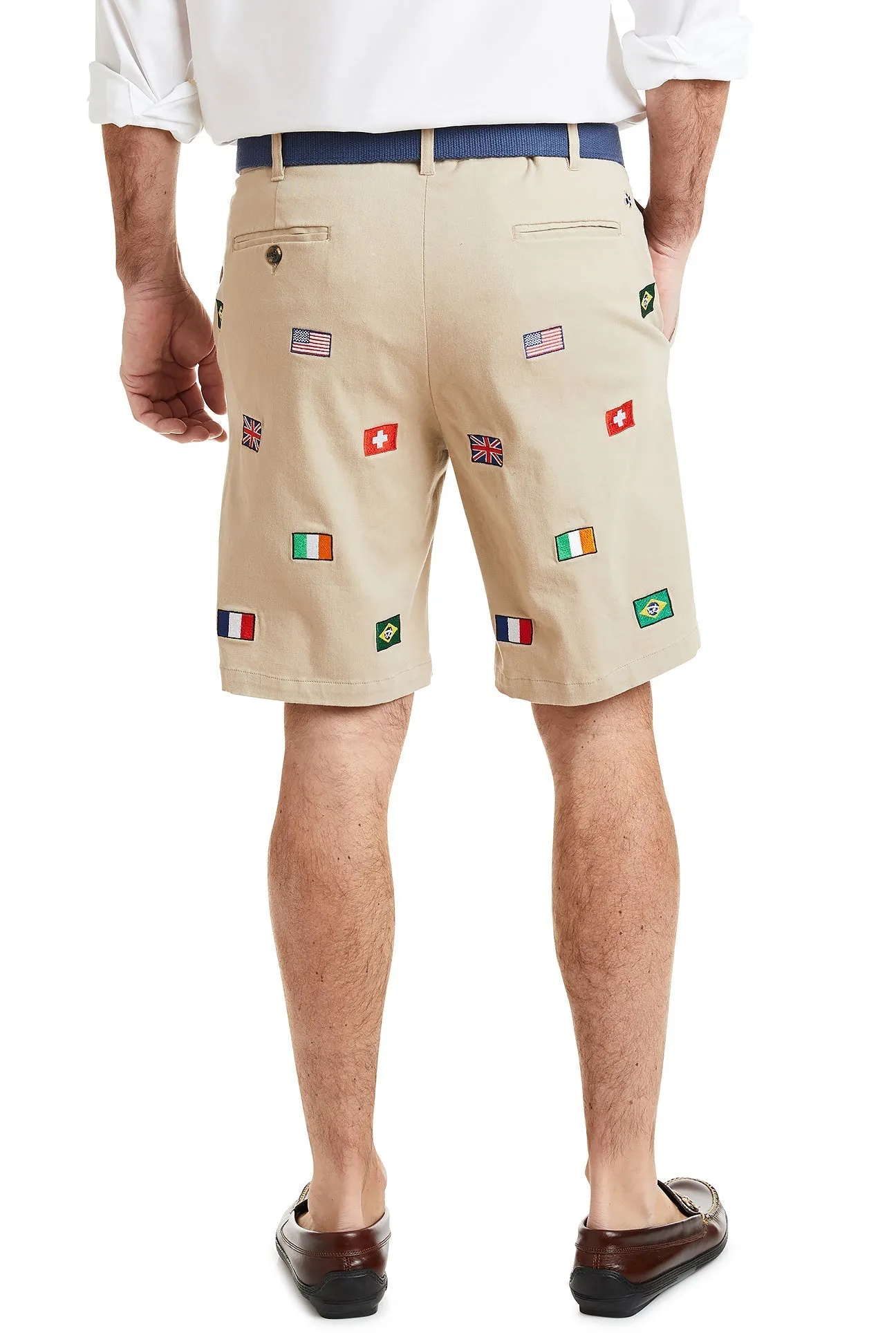 Cisco Short Stretch Twill Khaki with World Cup