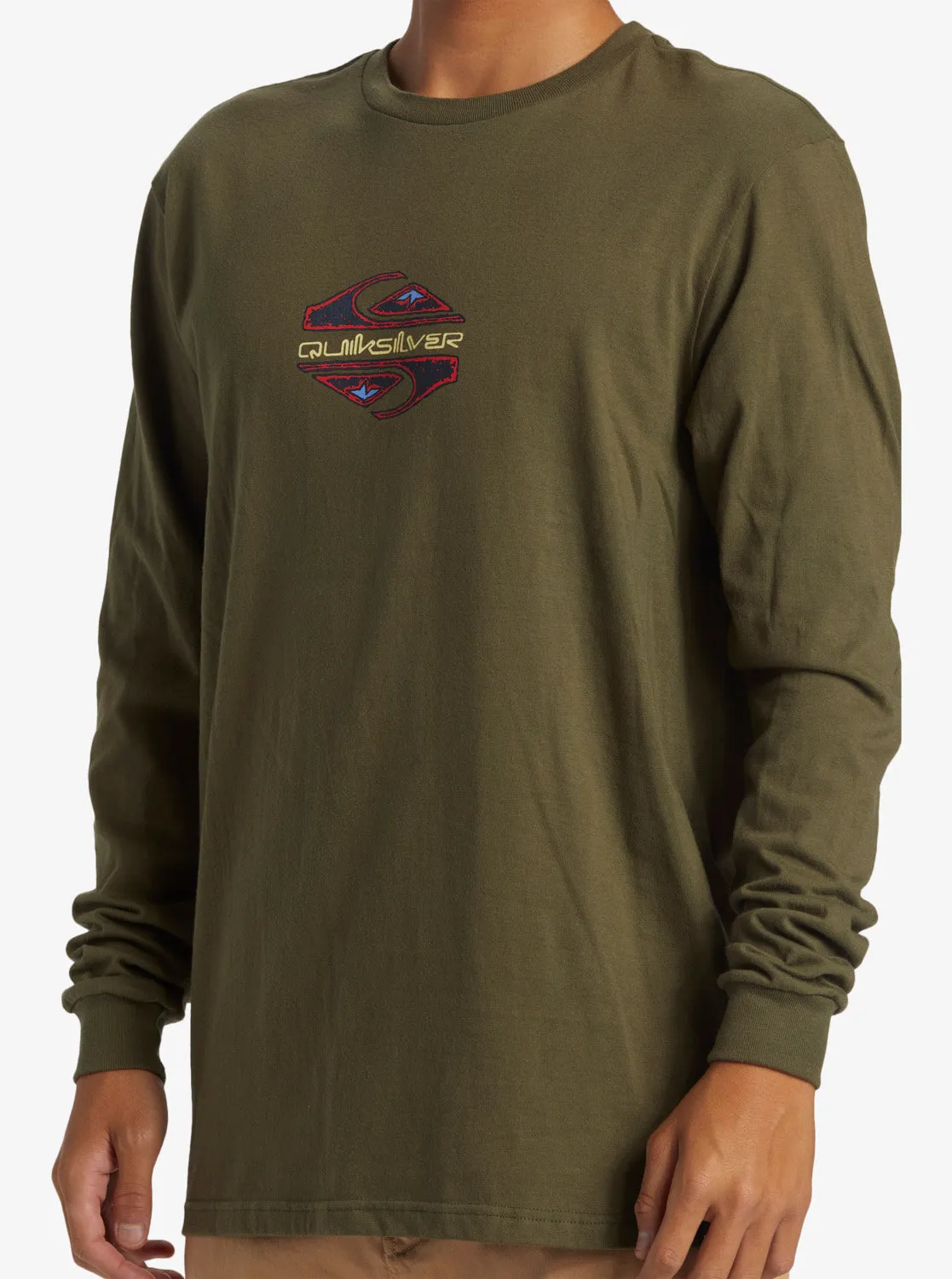 Diamond Long Sleeve T-Shirt - Grape Leaf