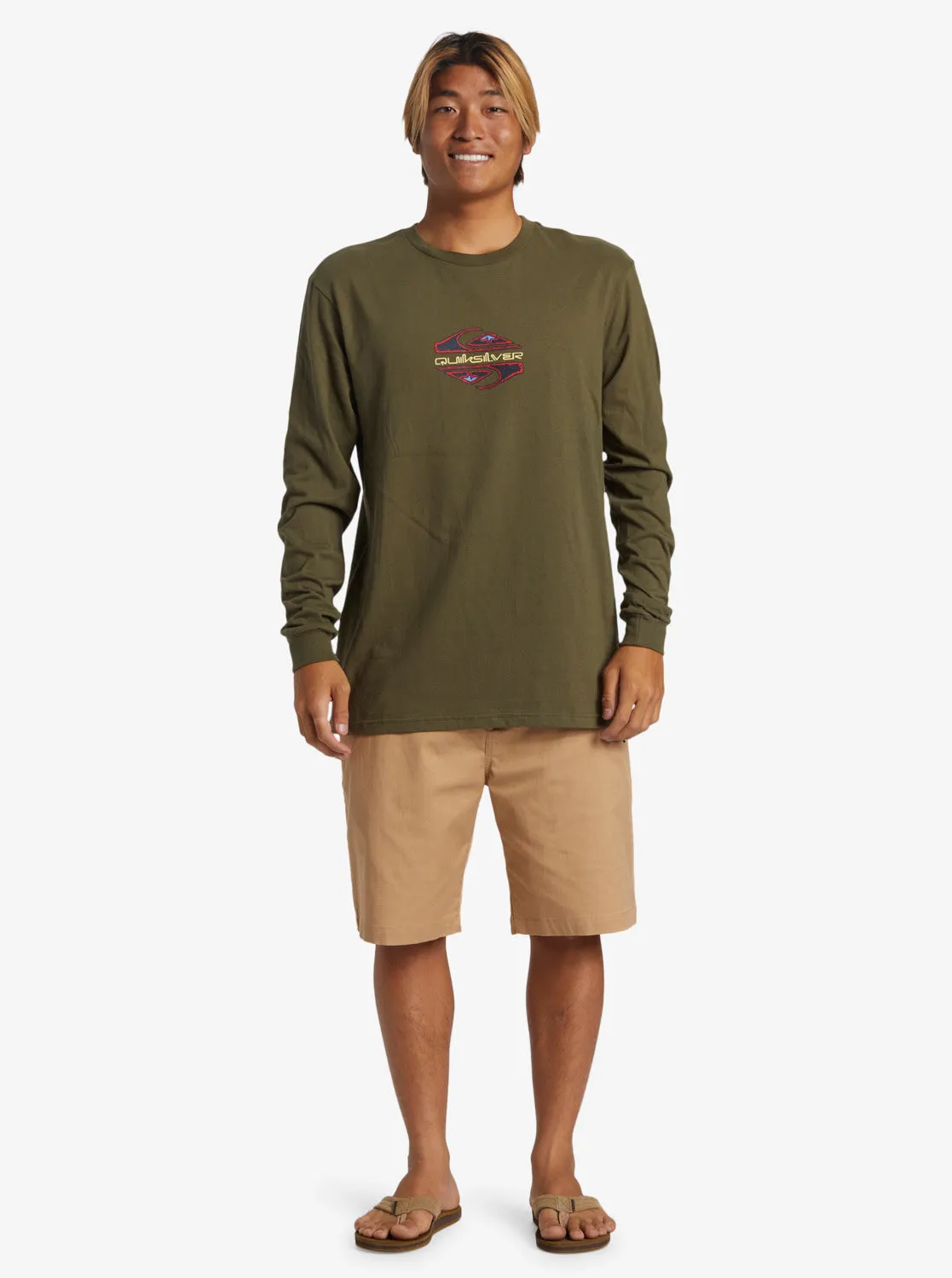 Diamond Long Sleeve T-Shirt - Grape Leaf