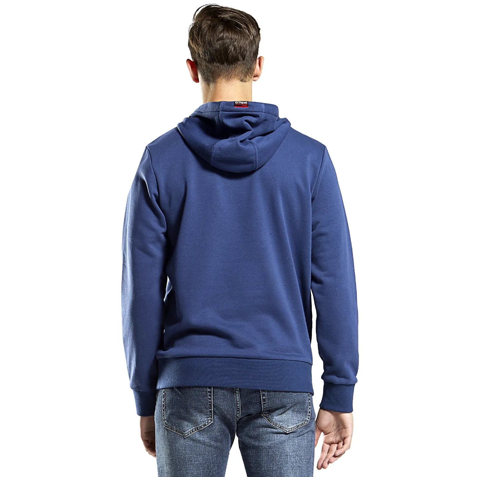 Extreme pop mens Hoodie Sweatshirt Garment Washed