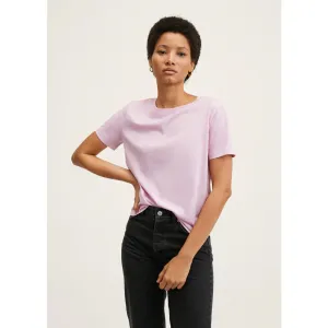 MNG Lilac Cotton Tshirt