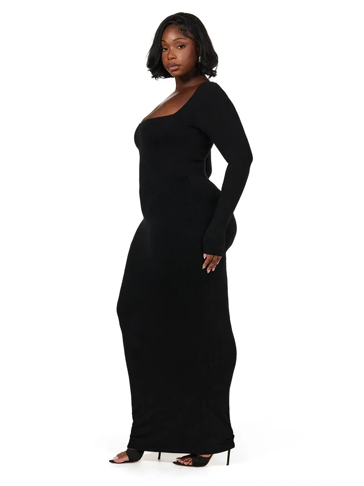 NW Square Maxi Dress Curve