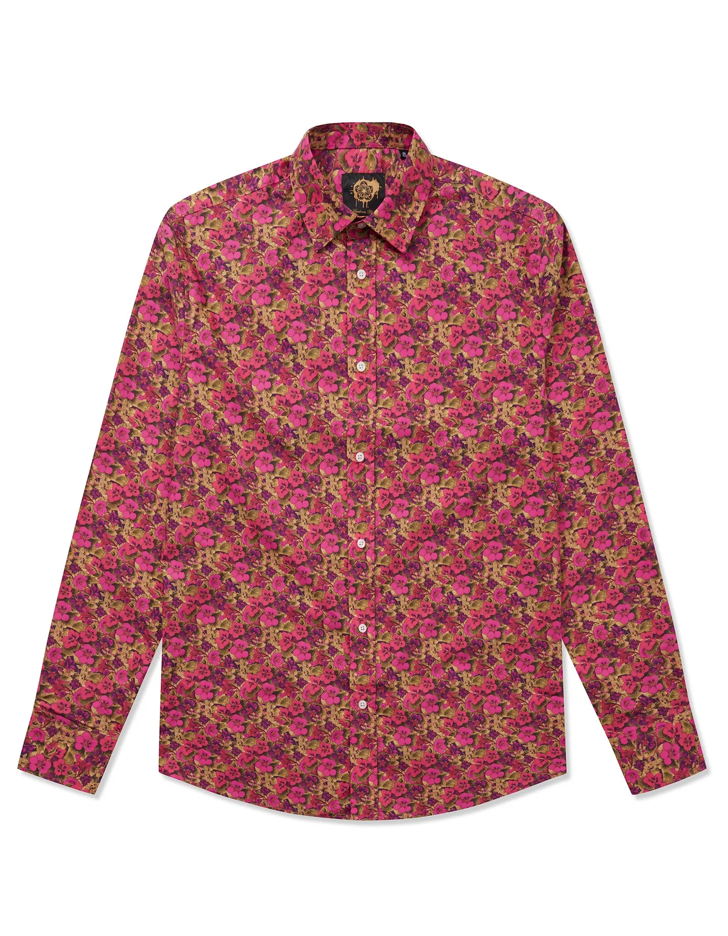 Pink & Gold Nasturtiums Shirt