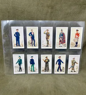 "John Player & Sons Uniforms of the Territorial Army Cigarette Cards – Collectible Military Memorabilia"