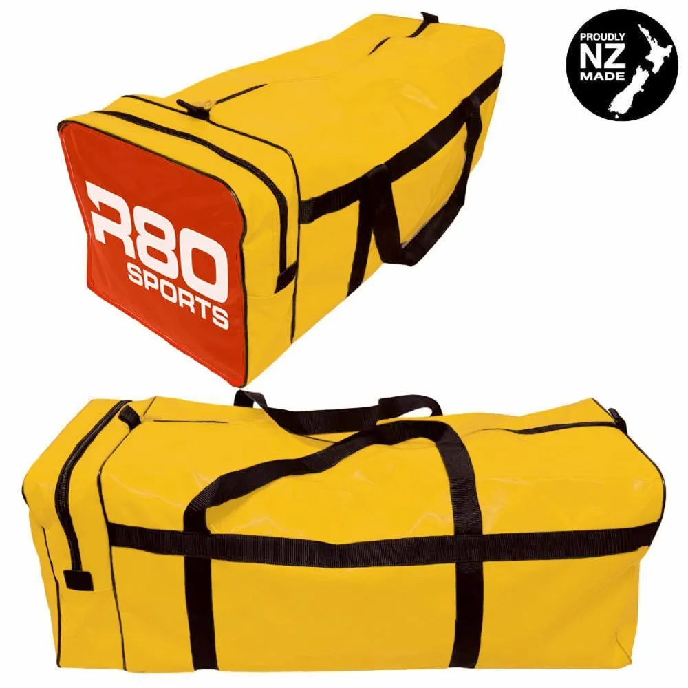 R80 Club Kit Colours Gear Bag Yellow with End Pocket