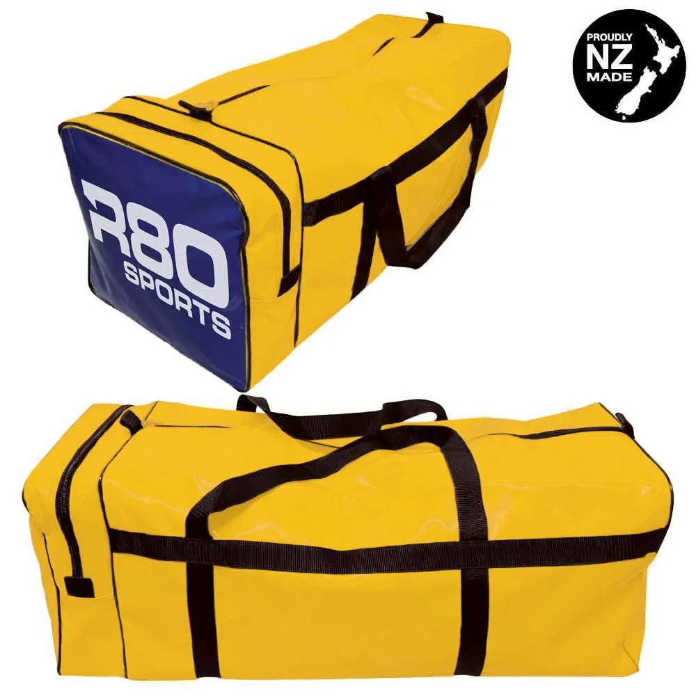 R80 Club Kit Colours Gear Bag Yellow with End Pocket