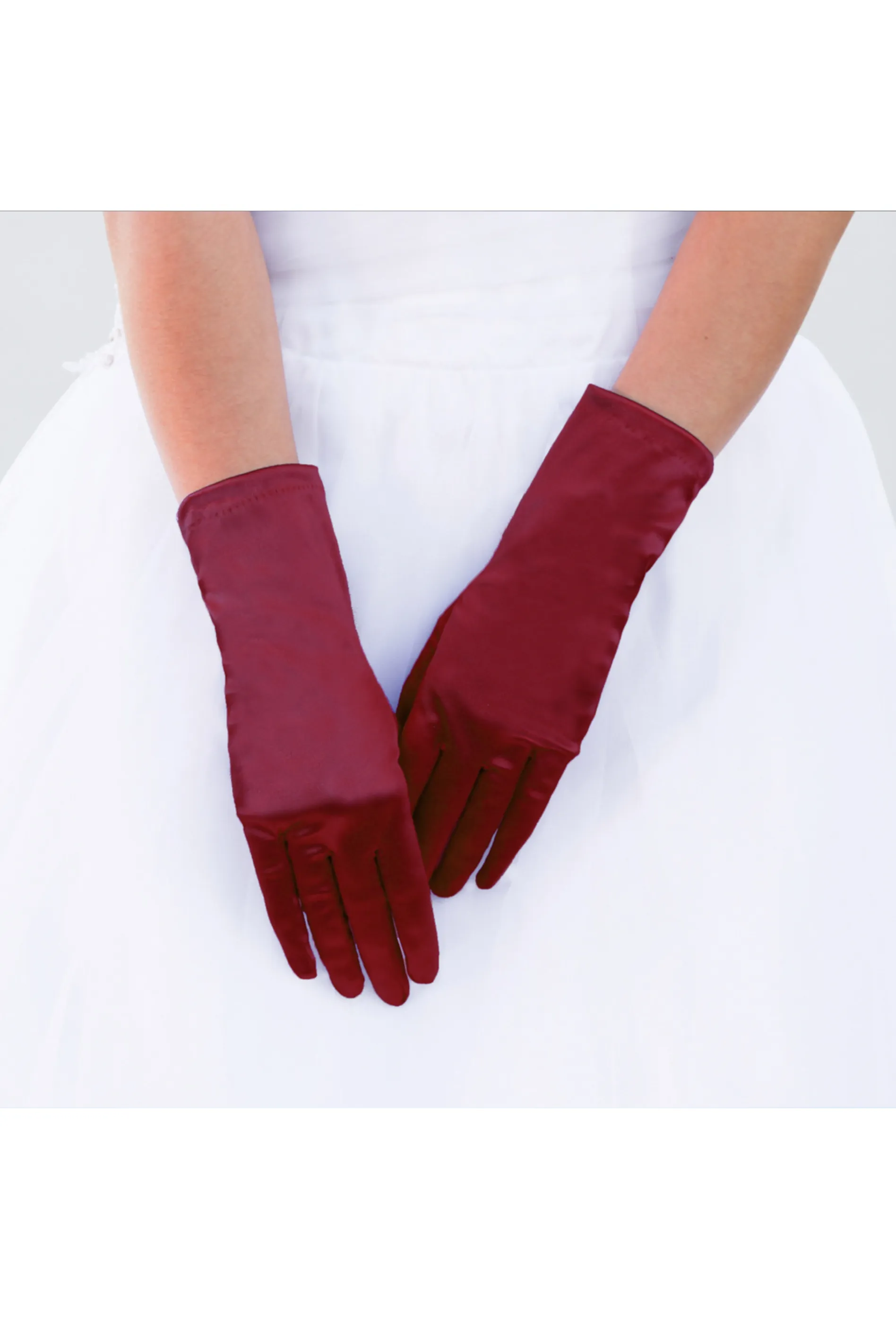 Vintage Style Satin Tea Glove