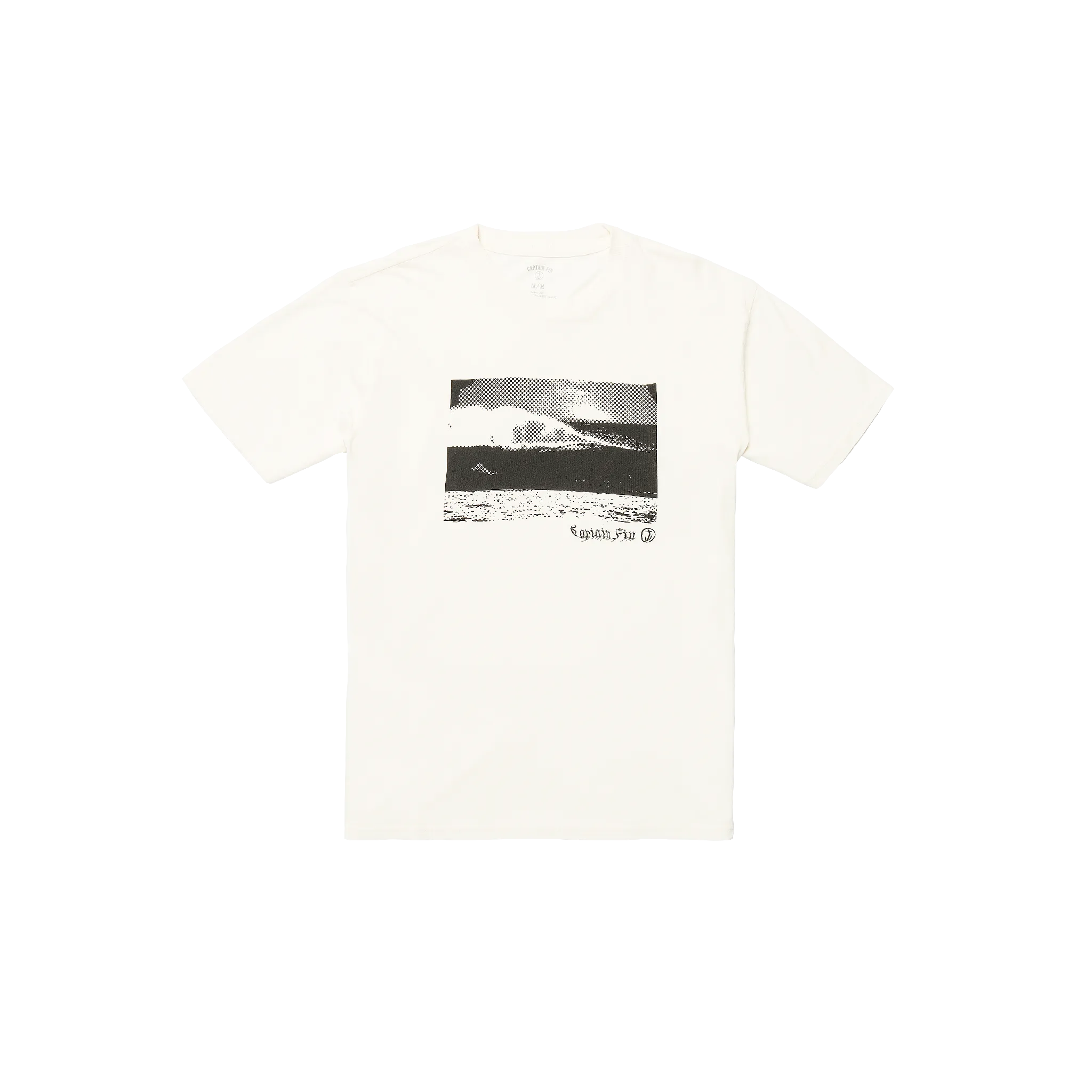 Waves Short Sleeve Tee - Vintage White